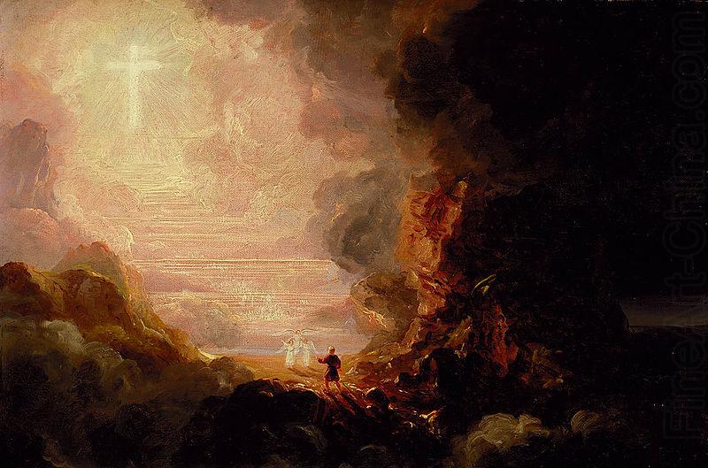 Thomas Cole The Pilgrim of the Cross at the End of His Journey china oil painting image